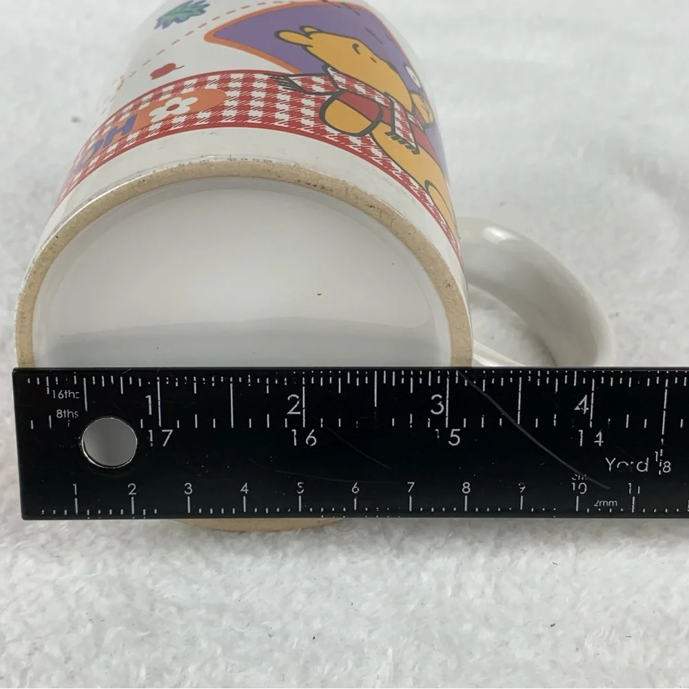 Vintage Disney Winnie The Pooh Mug Cup Ceramic “Just Pooh” Coffee‎ Tea Cup